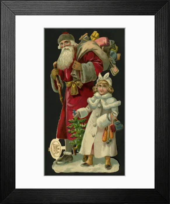 Framed Print : Santa Claus Framed Print : Santa Claus