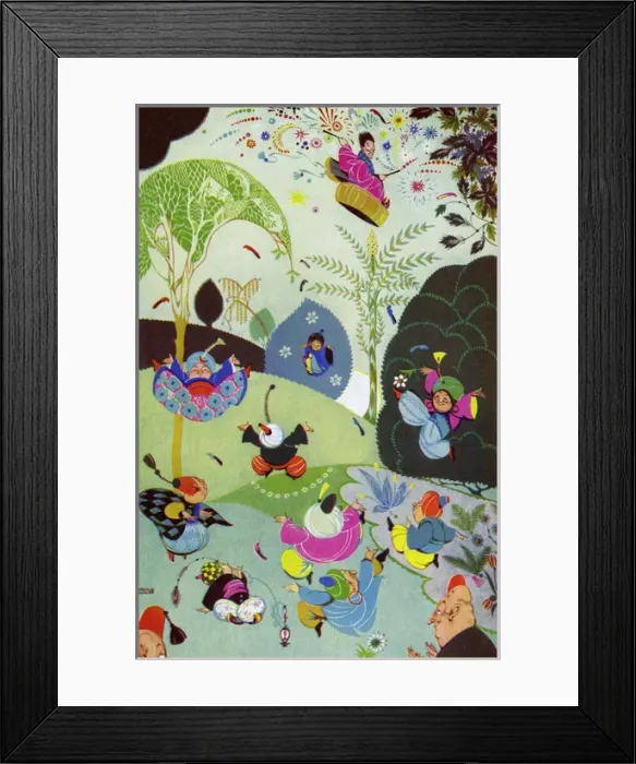 Framed Print : Hans Andersens Fairy Tales Framed Print : Hans Andersens Fairy Tales