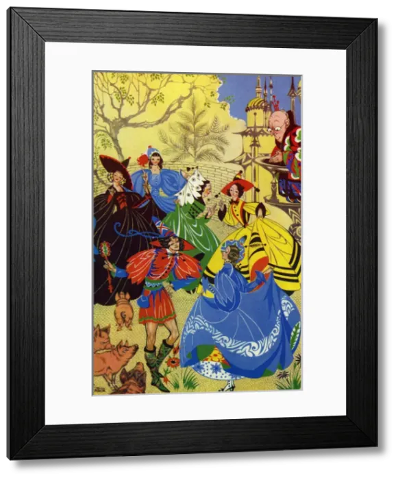 Framed Print : Hans Andersens Fairy Tales Framed Print : Hans Andersens Fairy Tales