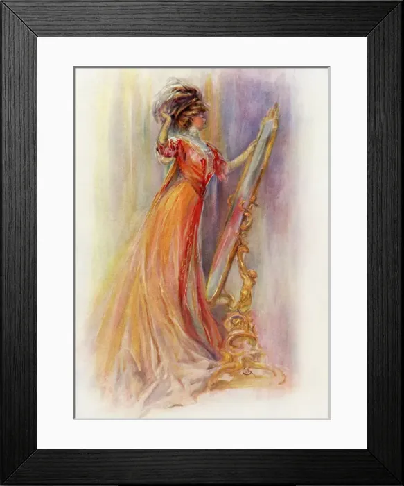Framed Print : Edwardian beauty Framed Print : Edwardian beauty