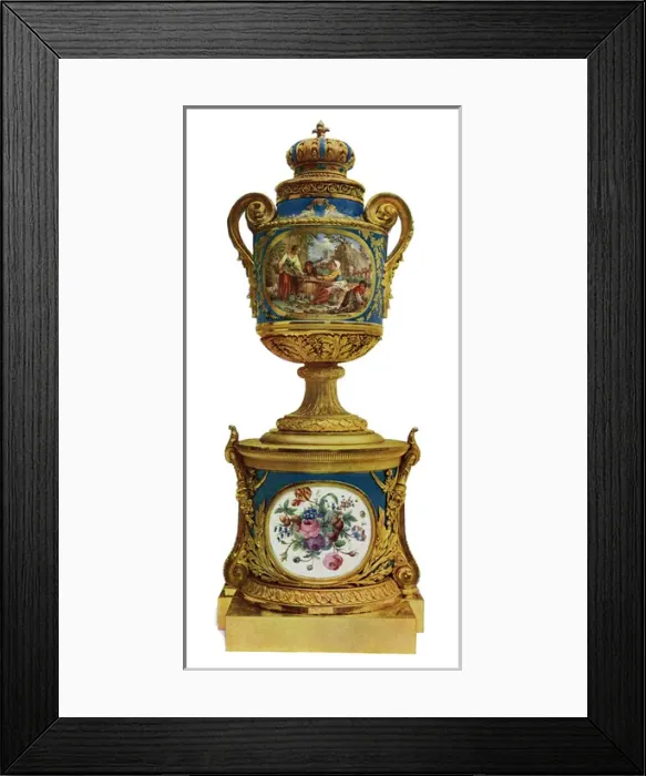 Framed Print : Svres porcelain Framed Print : Svres porcelain