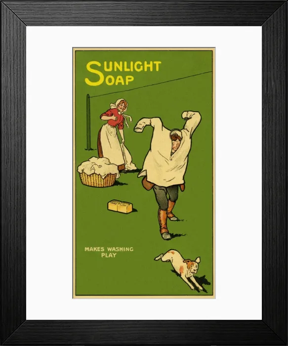 Framed Print : Sunlight Soap Framed Print : Sunlight Soap