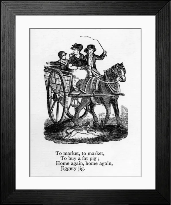 Framed Print : To market, to market Framed Print : To market, to market