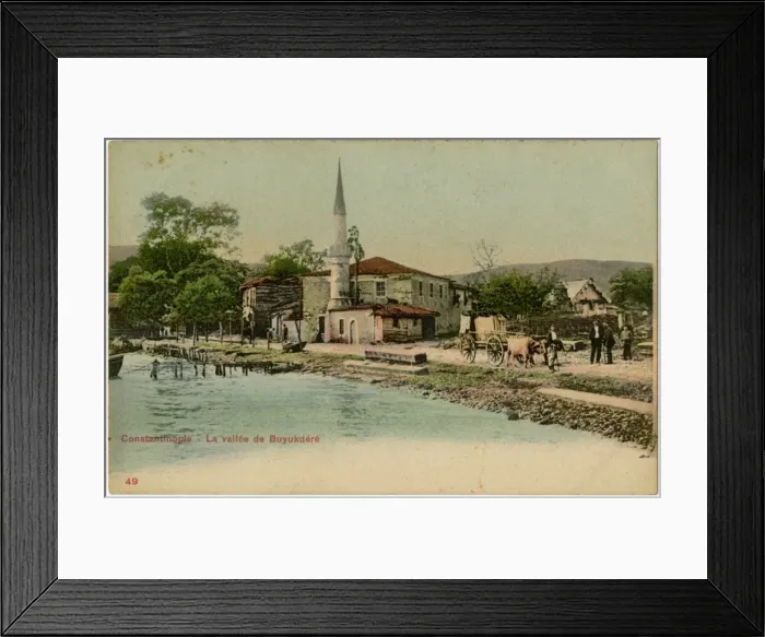 Framed Print : Buyukdere, a quarter of Sariyer district, Istanbul, Turkey Framed Print : Buyukdere, a quarter of Sariyer district, Istanbul, Turkey