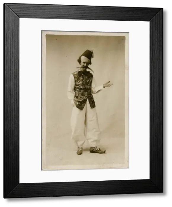 Framed Print : English comic stage performer Framed Print : English comic stage performer