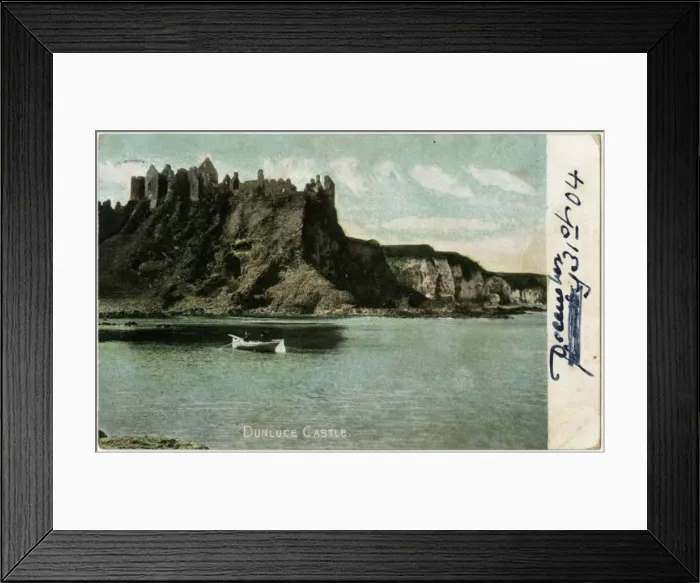 Framed Print : Dunluce Castle, County Antrim, Northern Ireland Framed Print : Dunluce Castle, County Antrim, Northern Ireland