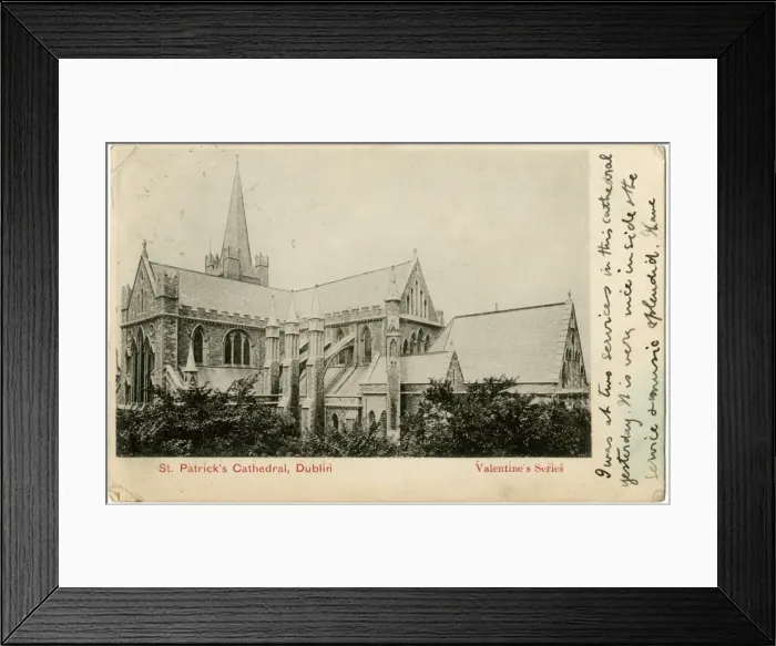 Framed Print : St Patricks Cathedral, Dublin, Ireland Framed Print : St Patricks Cathedral, Dublin, Ireland