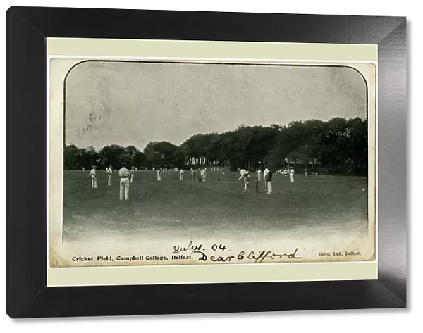 Cricket Field, Campbell College, Belfast, Northern Ireland