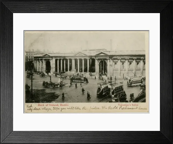 Framed Print : Bank of Ireland, Dublin, Ireland Framed Print : Bank of Ireland, Dublin, Ireland