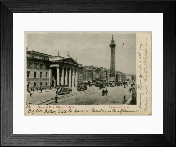 Framed Print : General Post Office, Dublin, Ireland Framed Print : General Post Office, Dublin, Ireland
