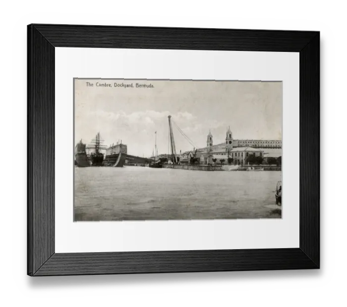 Framed Print : The Cambre - Dockyard, Bermuda Framed Print : The Cambre - Dockyard, Bermuda