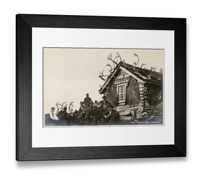 Framed Print : Cabin by the Tyin Lake, Jotunheimen National Park, Norway Framed Print : Cabin by the Tyin Lake, Jotunheimen National Park, Norway