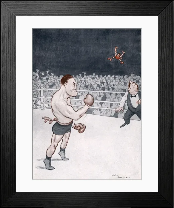 Framed Print : Offered and Taken by H M Bateman Framed Print : Offered and Taken by H M Bateman