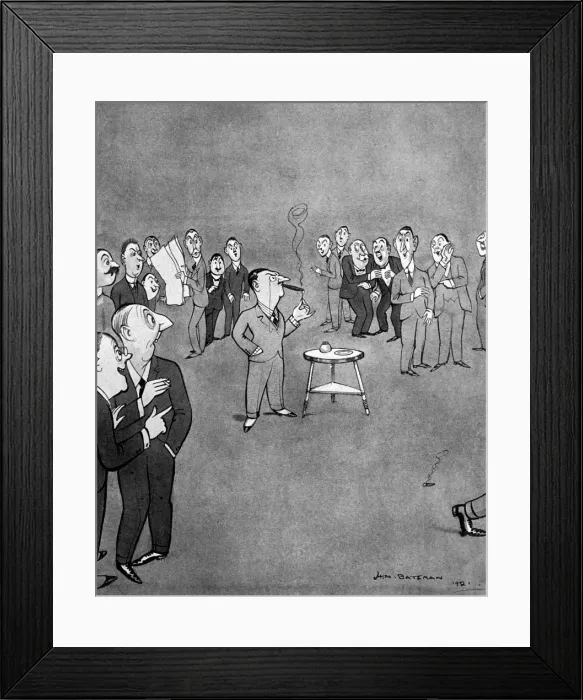 Framed Print : The Eighth Wonder! by H M Bateman Framed Print : The Eighth Wonder! by H M Bateman
