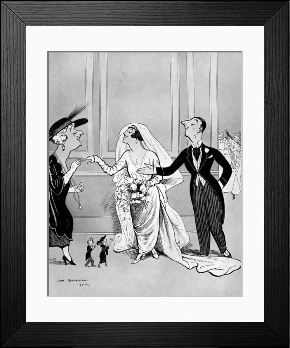 Framed Print : Unrecognised Heroism by H M Bateman