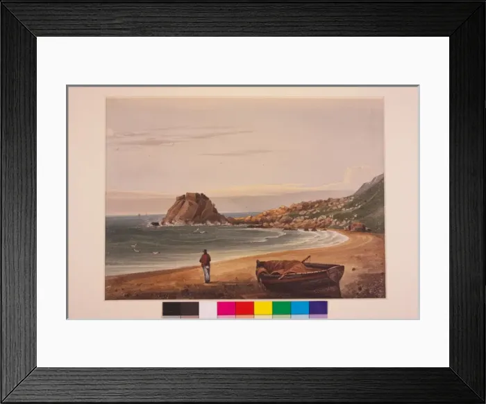 Framed Print : Carn Castle, Ballygally Head Framed Print : Carn Castle, Ballygally Head