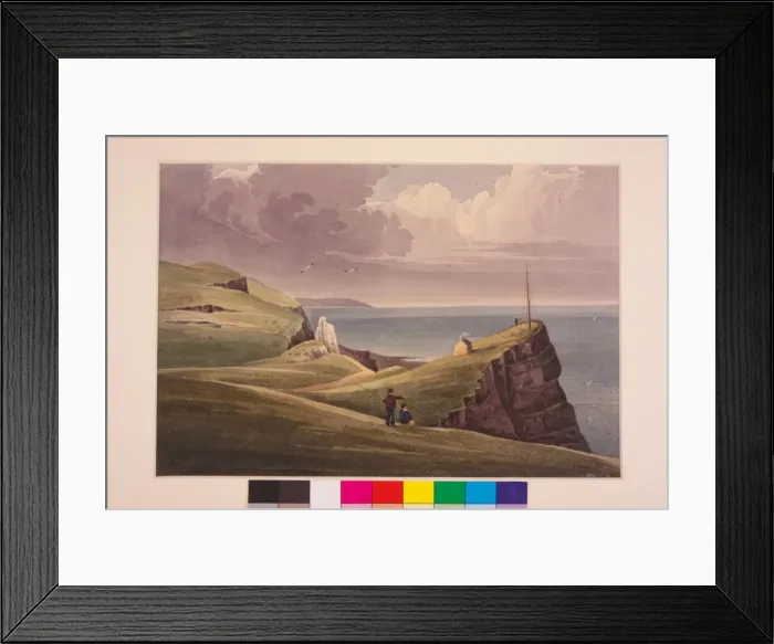 Framed Print : Point of Garron looking East Framed Print : Point of Garron looking East