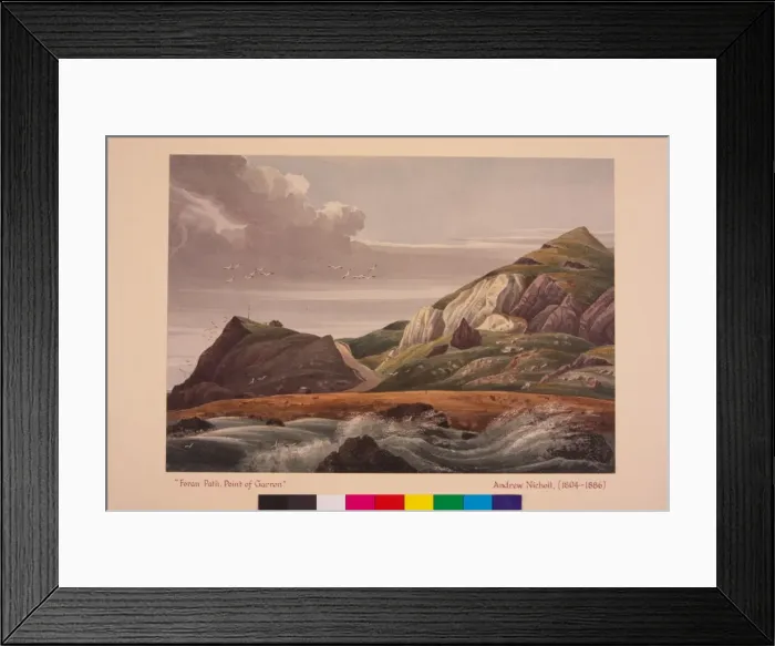 Framed Print : Foran Path, Point of Garron Framed Print : Foran Path, Point of Garron