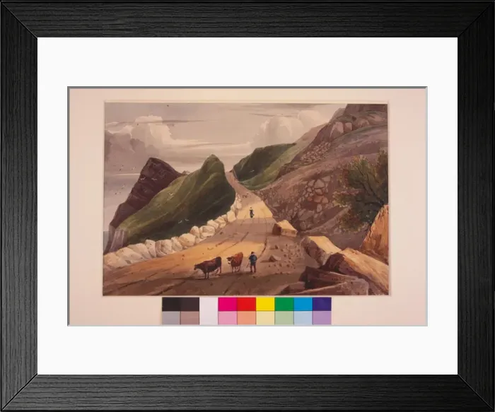 Framed Print : Foran Path, Garron Point Framed Print : Foran Path, Garron Point