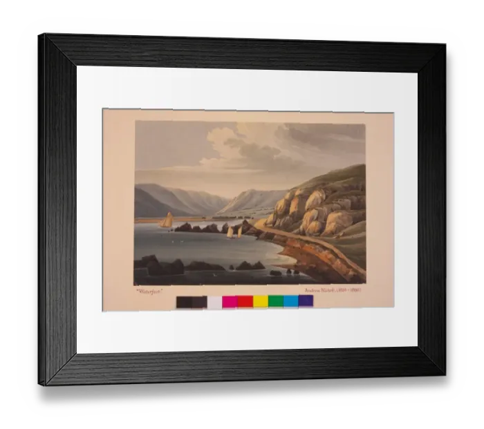 Framed Print : Waterfoot, near Cushendall Framed Print : Waterfoot, near Cushendall