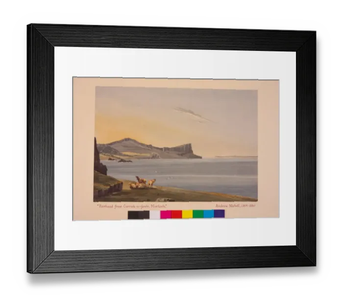 Framed Print : Fairhead from Carrick-a-feule, Murloch Framed Print : Fairhead from Carrick-a-feule, Murloch