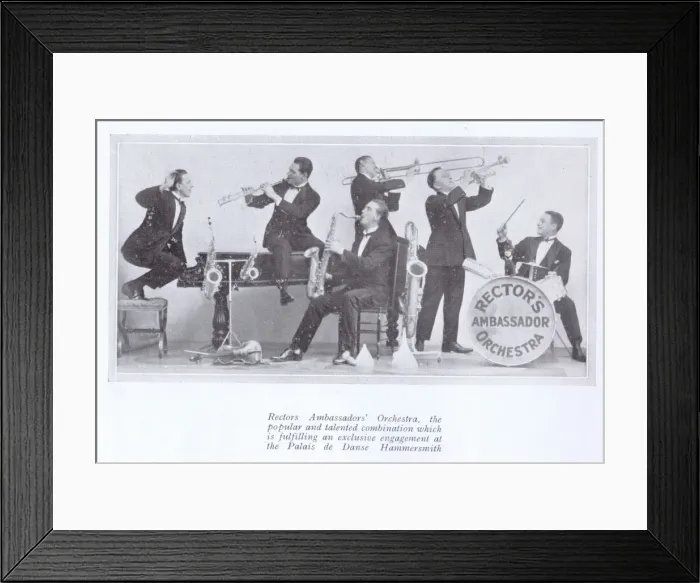 Framed Print : The Rectors Ambassadors Orchestra Framed Print : The Rectors Ambassadors Orchestra