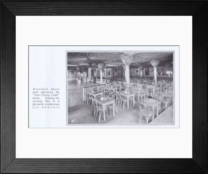 Framed Print : A photograph of the New York dancing establishment Roseland Framed Print : A photograph of the New York dancing establishment Roseland