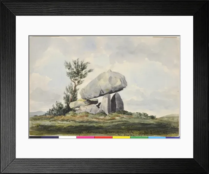 Framed Print : Kempe Stones, Dundonald, Co. Down Framed Print : Kempe Stones, Dundonald, Co. Down