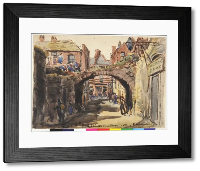 Framed Print : Saint Audoens Gate, Dublin Framed Print : Saint Audoens Gate, Dublin