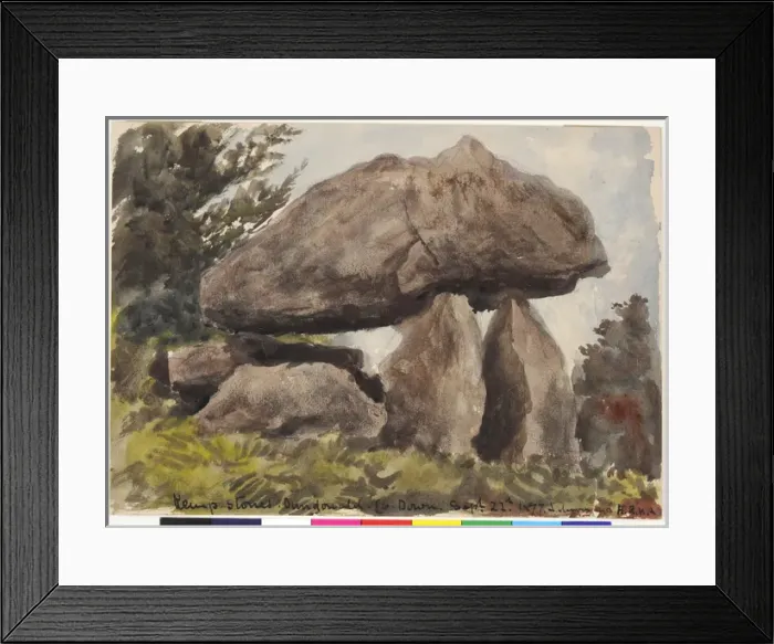 Framed Print : Kemp Stones, Dundonald, Co. Down Framed Print : Kemp Stones, Dundonald, Co. Down