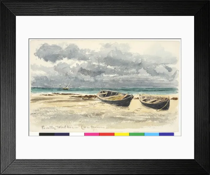 Framed Print : Ballywalter, Co. Down Framed Print : Ballywalter, Co. Down