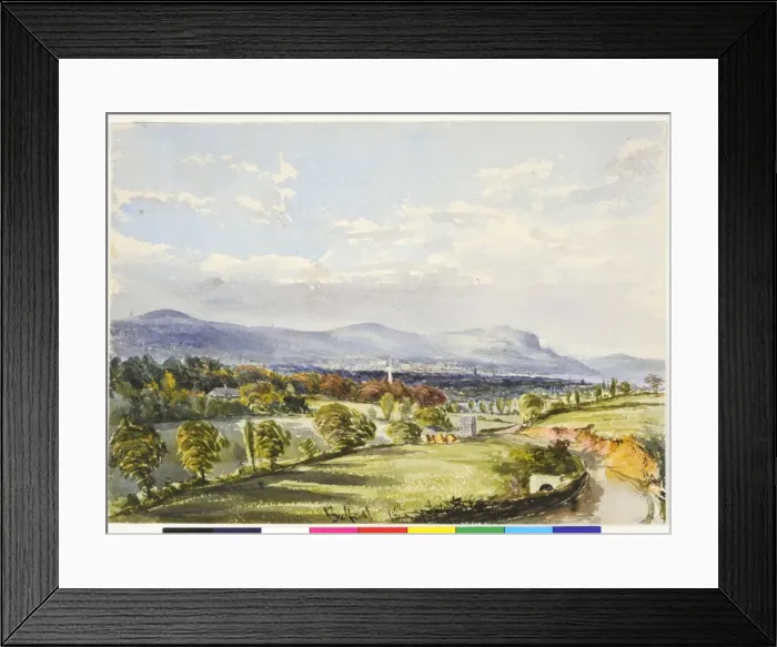 Framed Print : Belfast from Newtownbreda Framed Print : Belfast from Newtownbreda