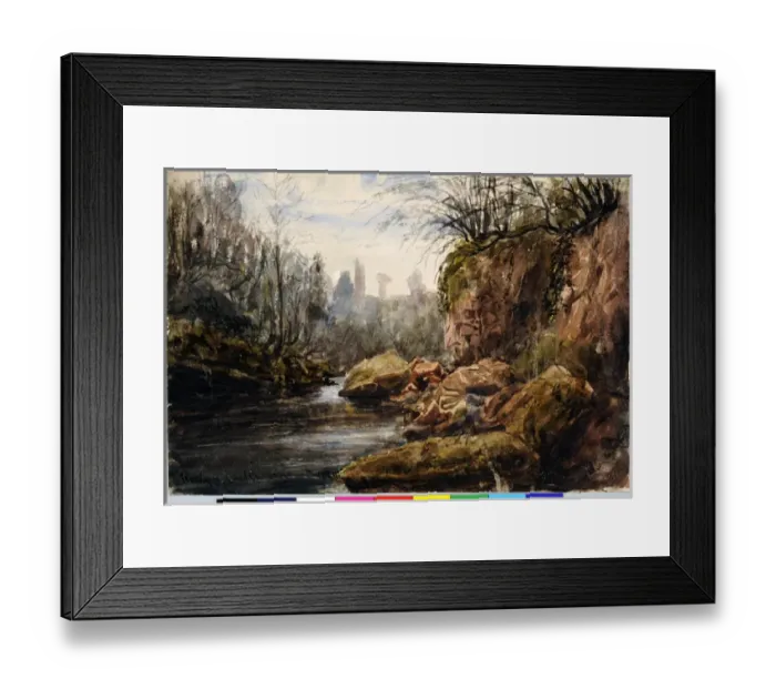 Framed Print : Roslyn Castle Framed Print : Roslyn Castle