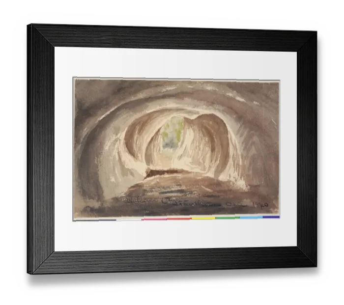Framed Print : Wallace Cave, Hawthornden Framed Print : Wallace Cave, Hawthornden
