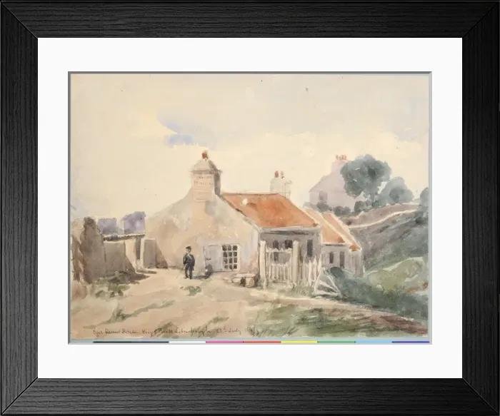 Framed Print : Effie Deans House, Kings Park, Edinburgh