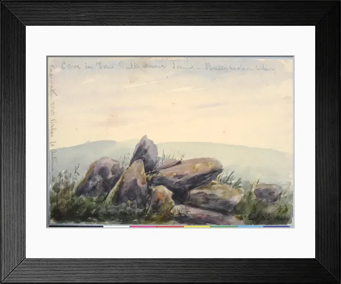 Framed Print : Cairnworths Walls, Raloo, Co. Antrim Cave in Tom Sullivan s Framed Print : Cairnworths Walls, Raloo, Co. Antrim Cave in Tom Sullivan s