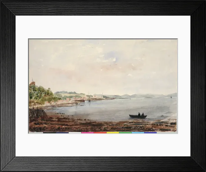 Framed Print : New Charleston, Firth of Forth Framed Print : New Charleston, Firth of Forth