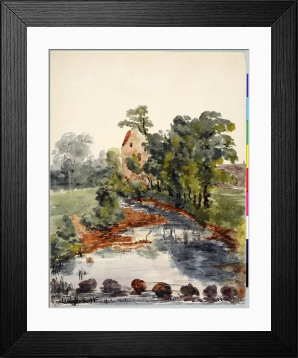 Framed Print : Craiglockhart, on the Water of Leith near Slateford Framed Print : Craiglockhart, on the Water of Leith near Slateford