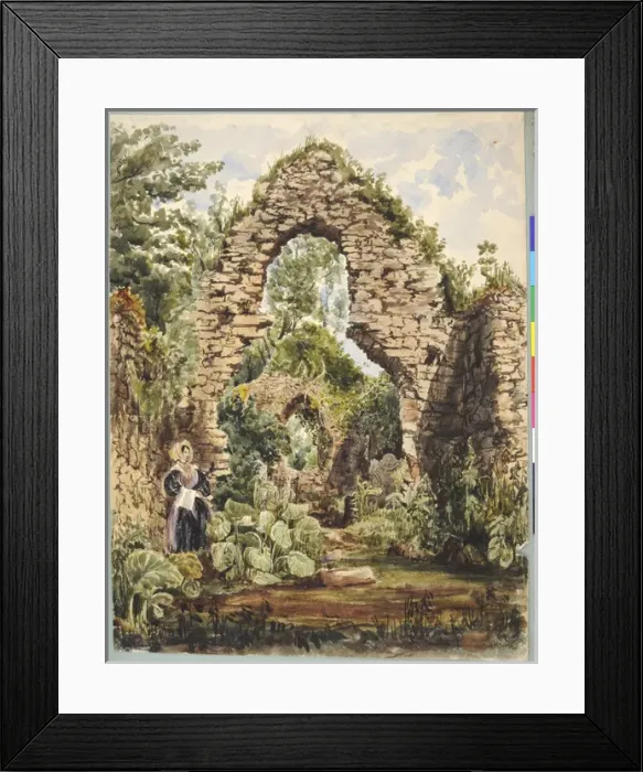 Framed Print : Glynn Abbey Larne Framed Print : Glynn Abbey Larne