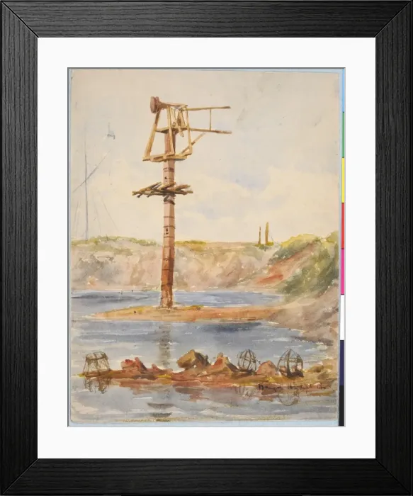 Framed Print : Bangor Old Pump Framed Print : Bangor Old Pump