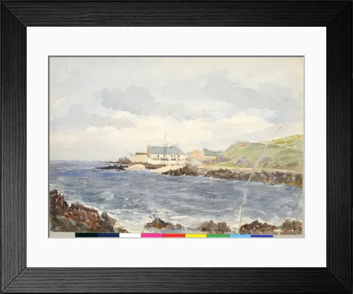 Framed Print : Salt Pans, Bangor Framed Print : Salt Pans, Bangor