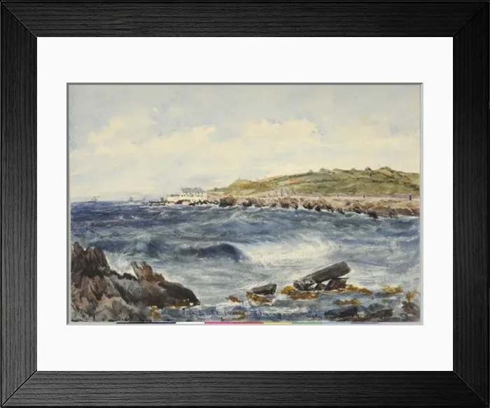 Framed Print : The Salt Pans, Bangor Framed Print : The Salt Pans, Bangor