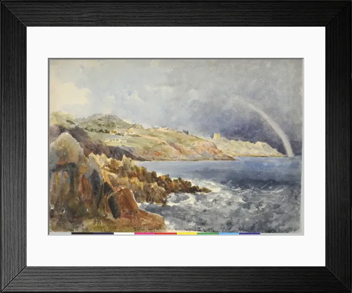 Framed Print : Dalkey Island from Killiney Framed Print : Dalkey Island from Killiney