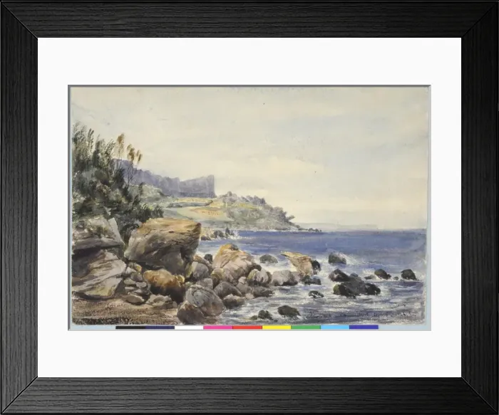 Framed Print : Fair Head and Drumakell Framed Print : Fair Head and Drumakell