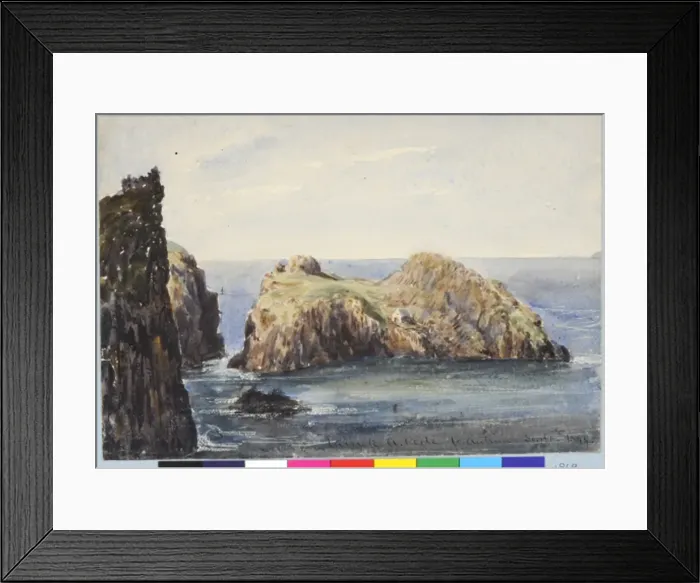 Framed Print : Carrick-a-Rede, Co. Antrim Framed Print : Carrick-a-Rede, Co. Antrim