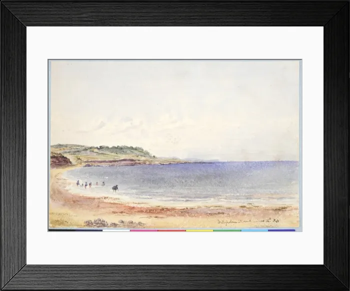 Framed Print : Ballyholme Strand Framed Print : Ballyholme Strand