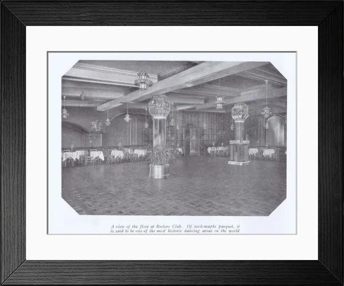 Framed Print : A view of the floor at Rectors nightclub, London, 1924 Framed Print : A view of the floor at Rectors nightclub, London, 1924