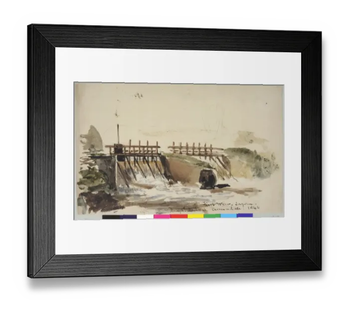 Framed Print : First Weir, Lagan, Annadale Framed Print : First Weir, Lagan, Annadale