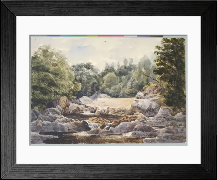 Framed Print : Tollymore Park, Bryansford - the Pool Framed Print : Tollymore Park, Bryansford - the Pool