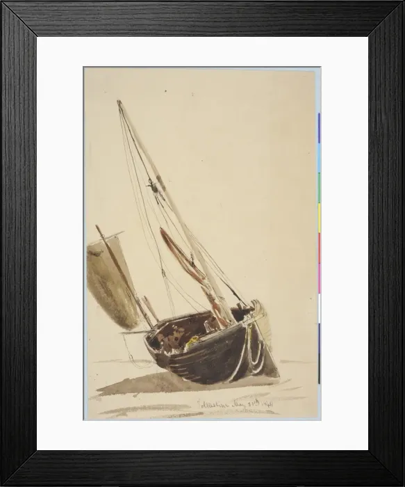 Framed Print : Folkestone Fishing Boat Framed Print : Folkestone Fishing Boat